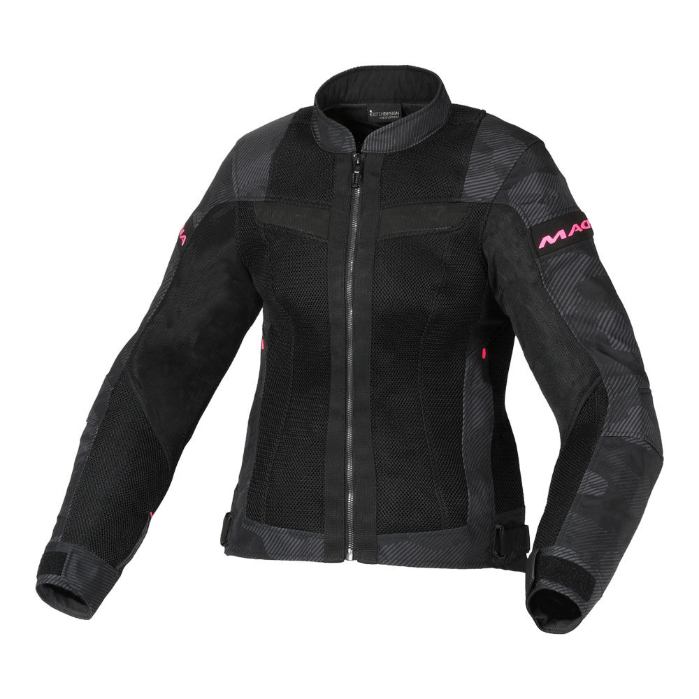 Macna Jacket Velotura Ladies Blk/Gry/Camo L