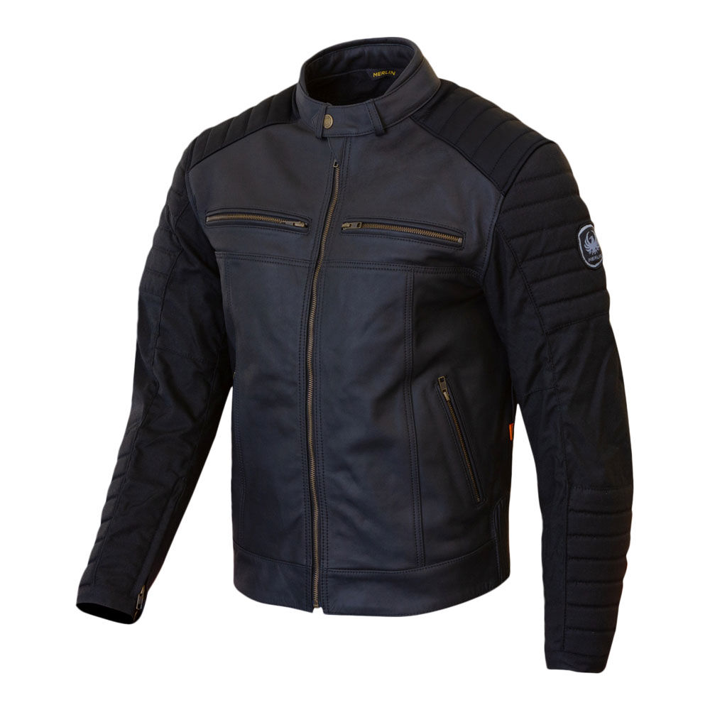 Merlin Jacket Ridge Leather Cotec Black 42 L 076194