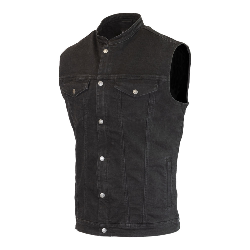 Merlin Vest Club D3O Ghost Denim Black S 106254