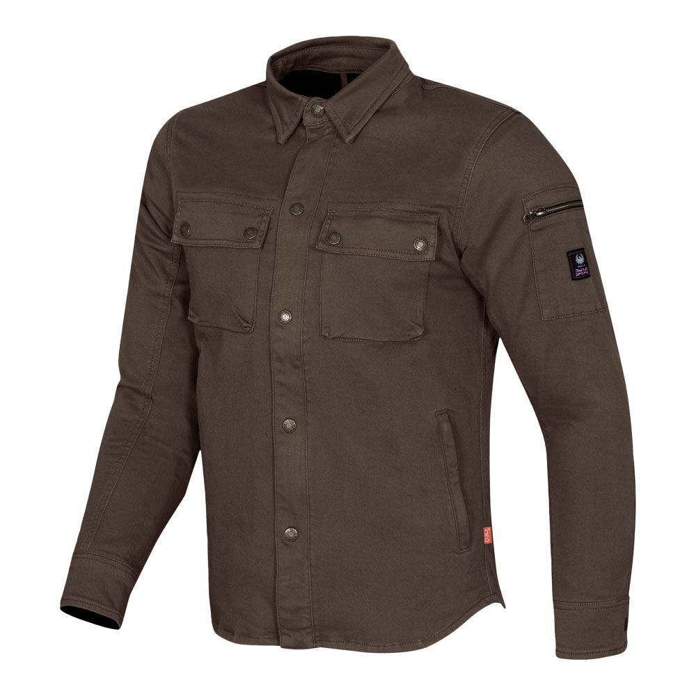 Merlin Utility Shirt Brody Brown 38 S 079160