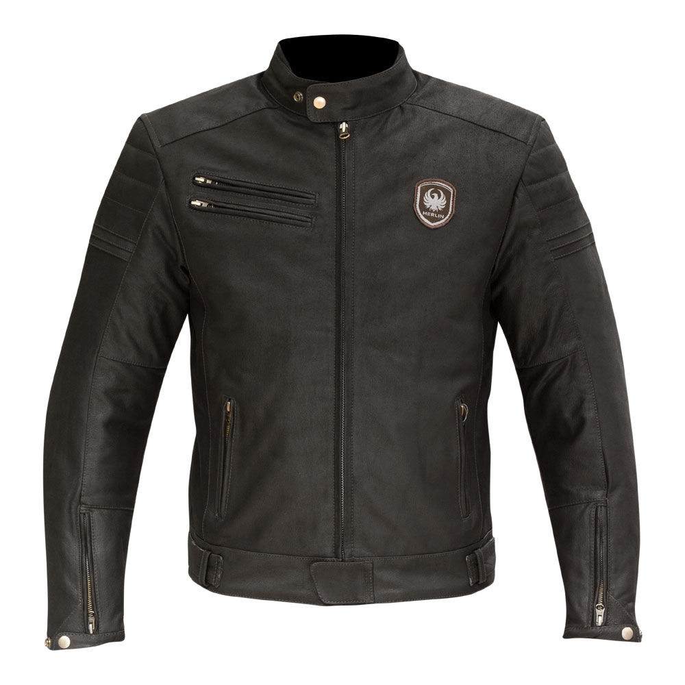 Merlin Jacket Alton Leather Brown 38 S 485386