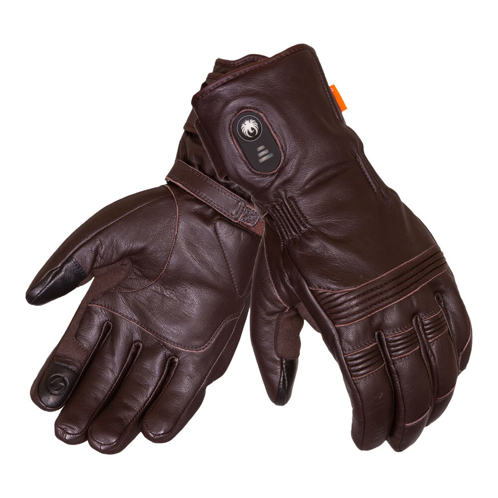 Merlin Gloves Minworth Heated Dark Brown S 077498