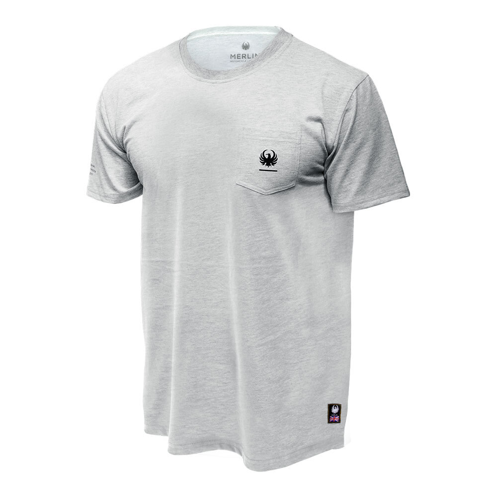 Merlin T-shirt Walton Grey S 070471