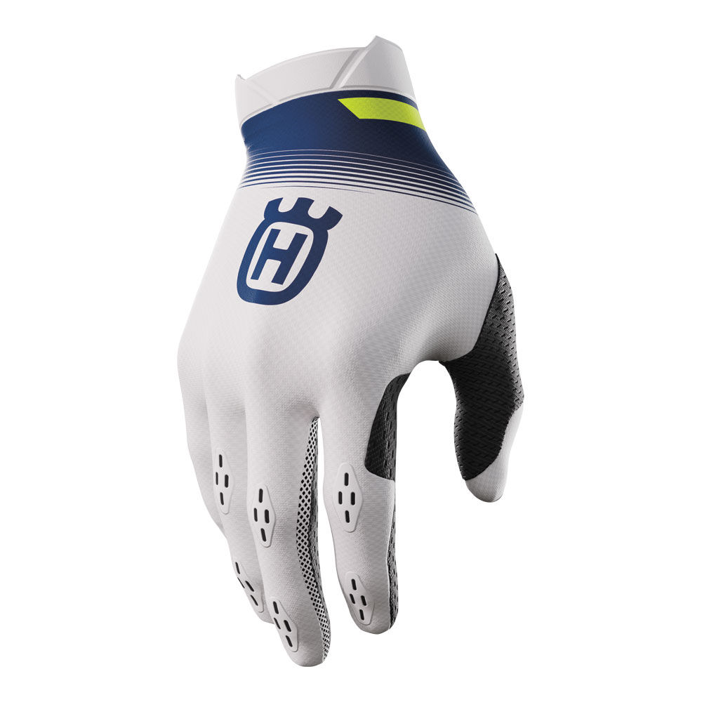 SHOT GLOVES LITE HUSQ L.E. 2023 BLUE 08 (A08-13A3-C02-08)