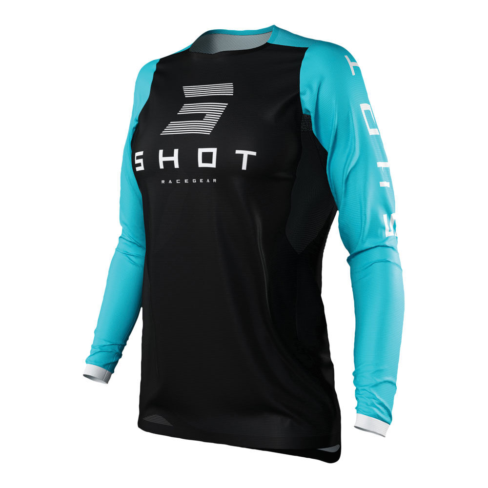 SHOT CONTACT JERSEY SHELLY TURQUOISE XS