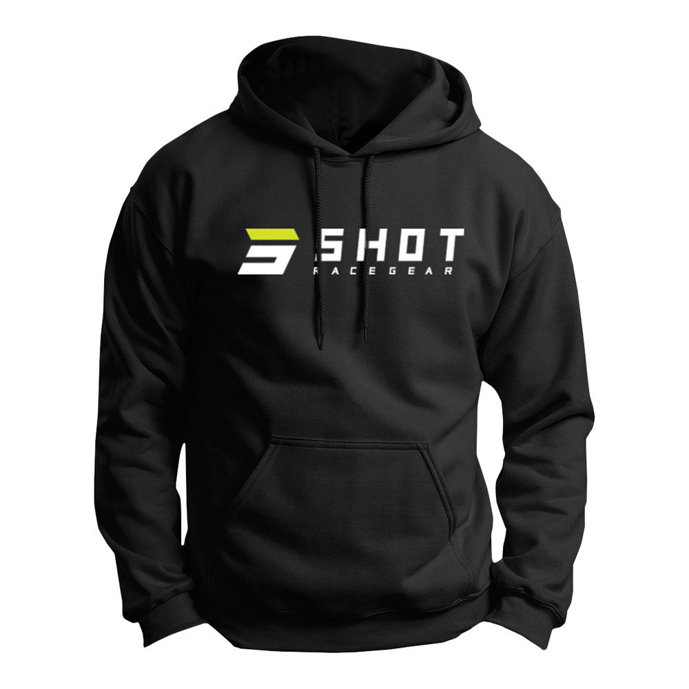 SHOT TEAM HOODIE BLACK BLACK S