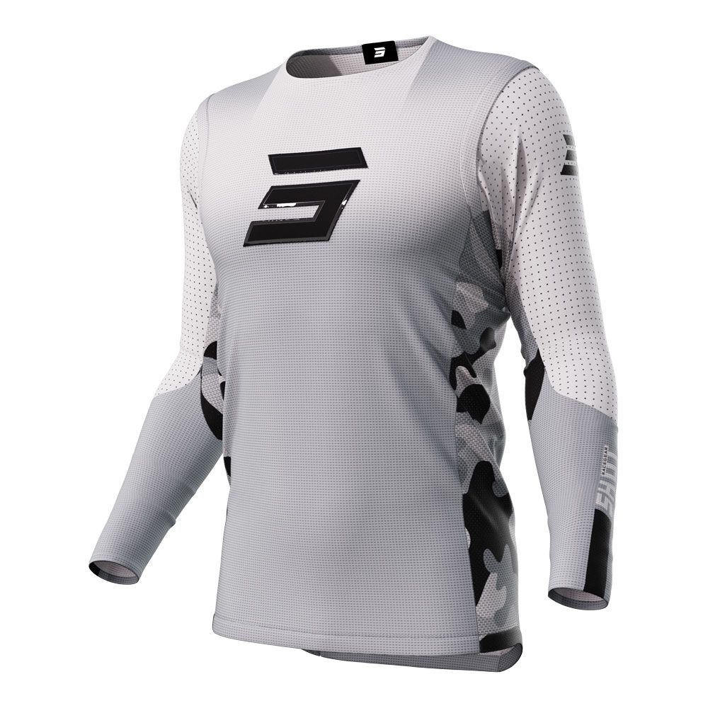 SHOT AEROLITE JERSEY SHADOW GREY S