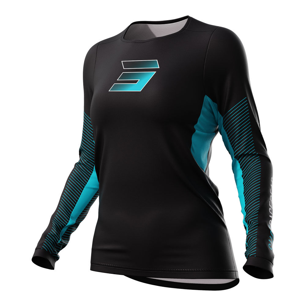 SHOT CONTACT JERSEY VENUS BLUE M