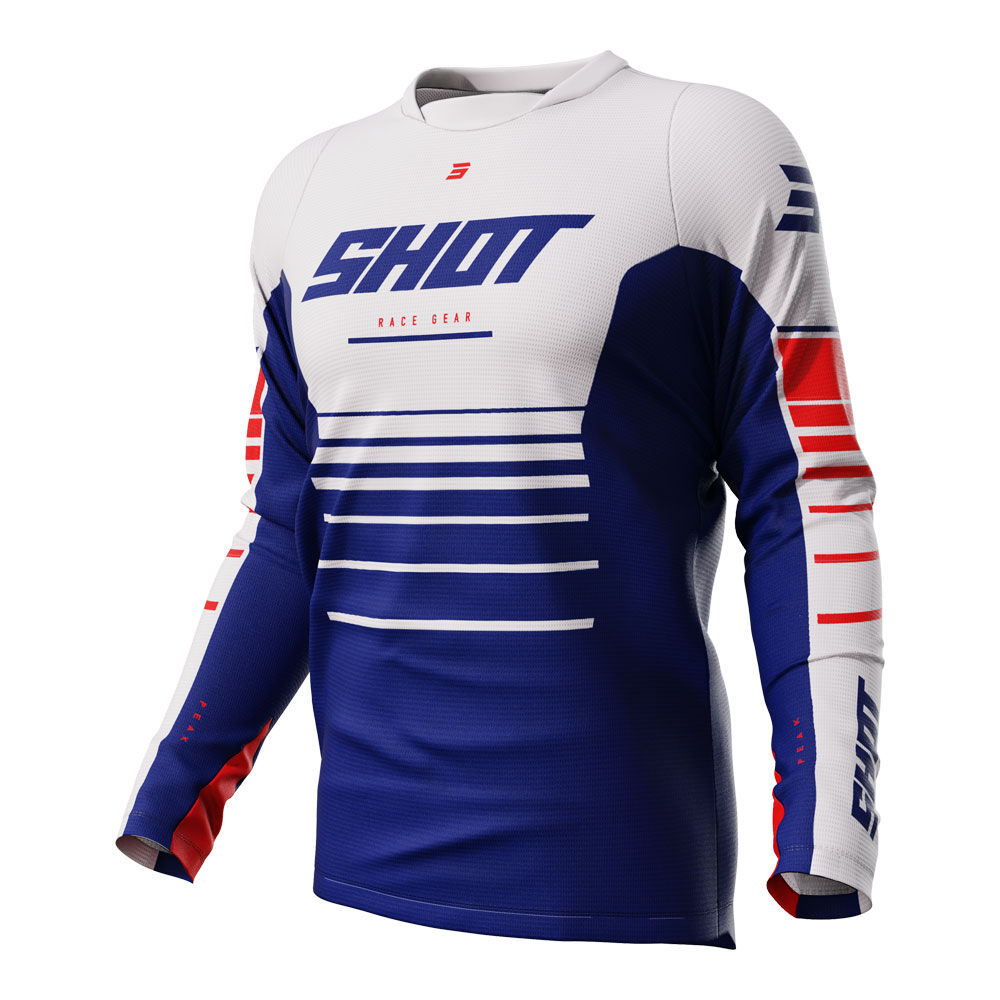 SHOT DEVO JERSEY PEAK BLUE S