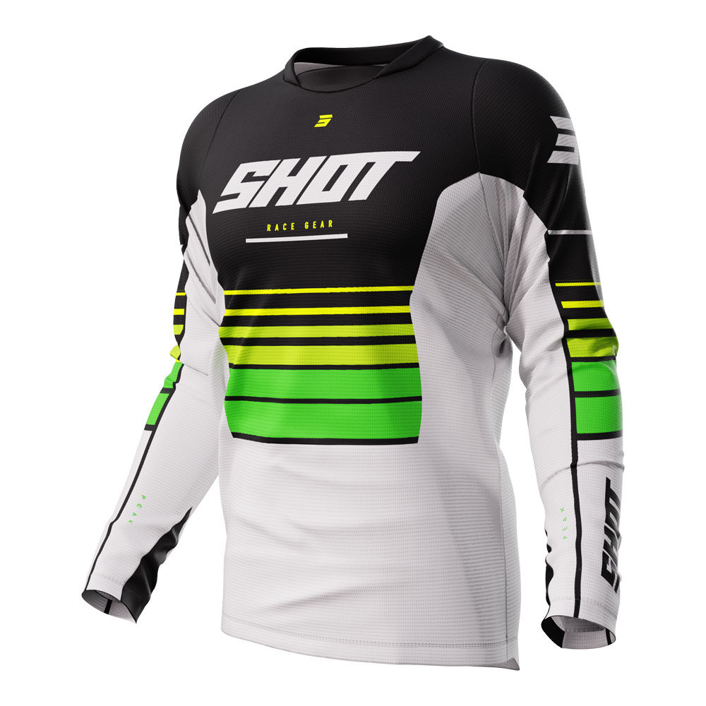 SHOT DEVO JERSEY PEAK GREEN M