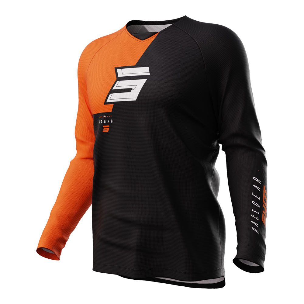 SHOT RAW JERSEY SQUAD ORANGE XS