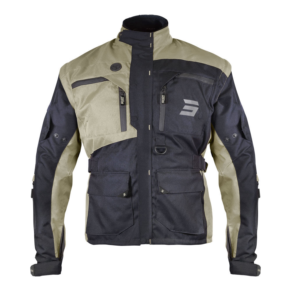 SHOT RACETECH JACKET BLACK/SAND S