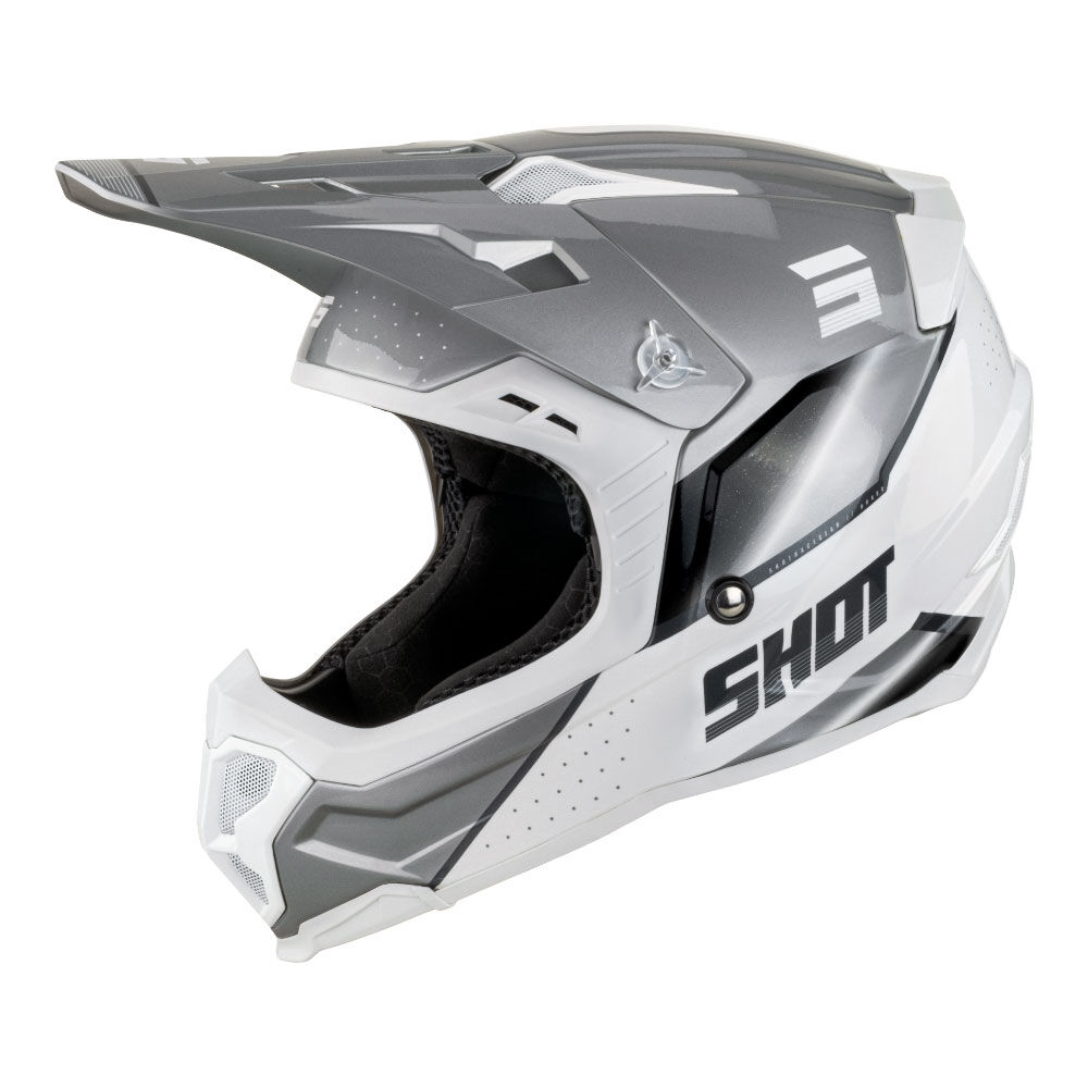 SHOT CORE HELMET HONOR GREY PEARLY S