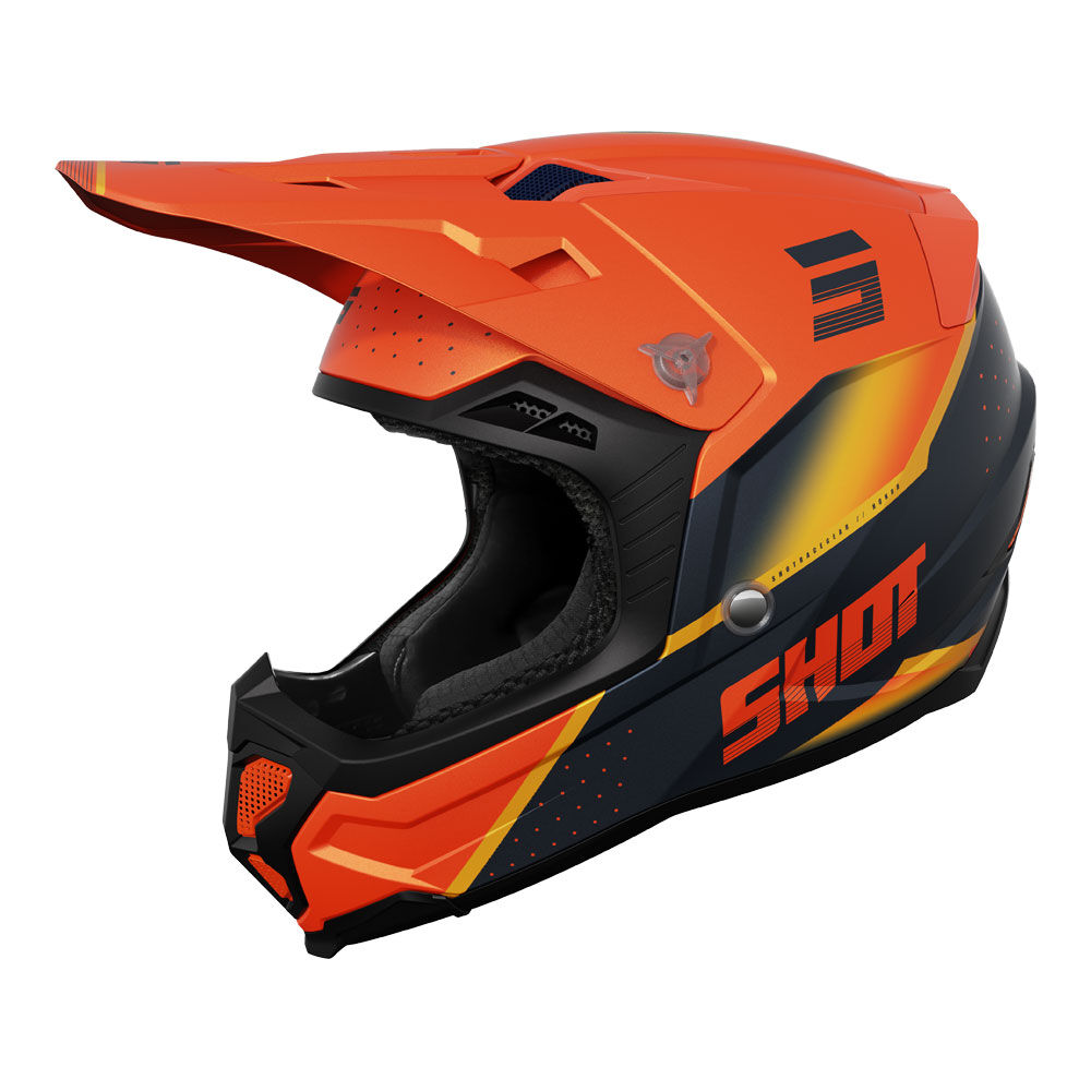 SHOT CORE HELMET HONOR ORANGE MATT S