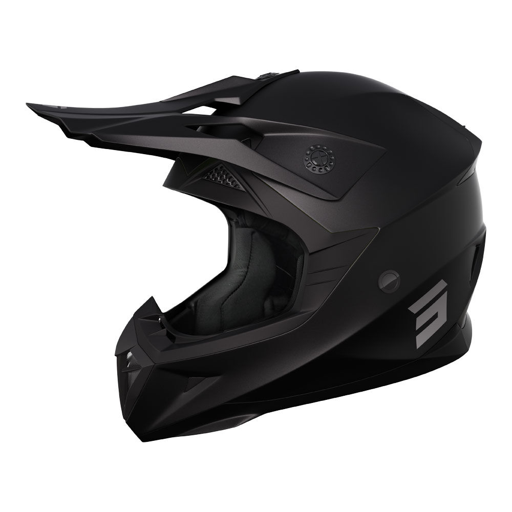 SHOT PULSE HELMET SOLID 2.0 MATT BLACK XS