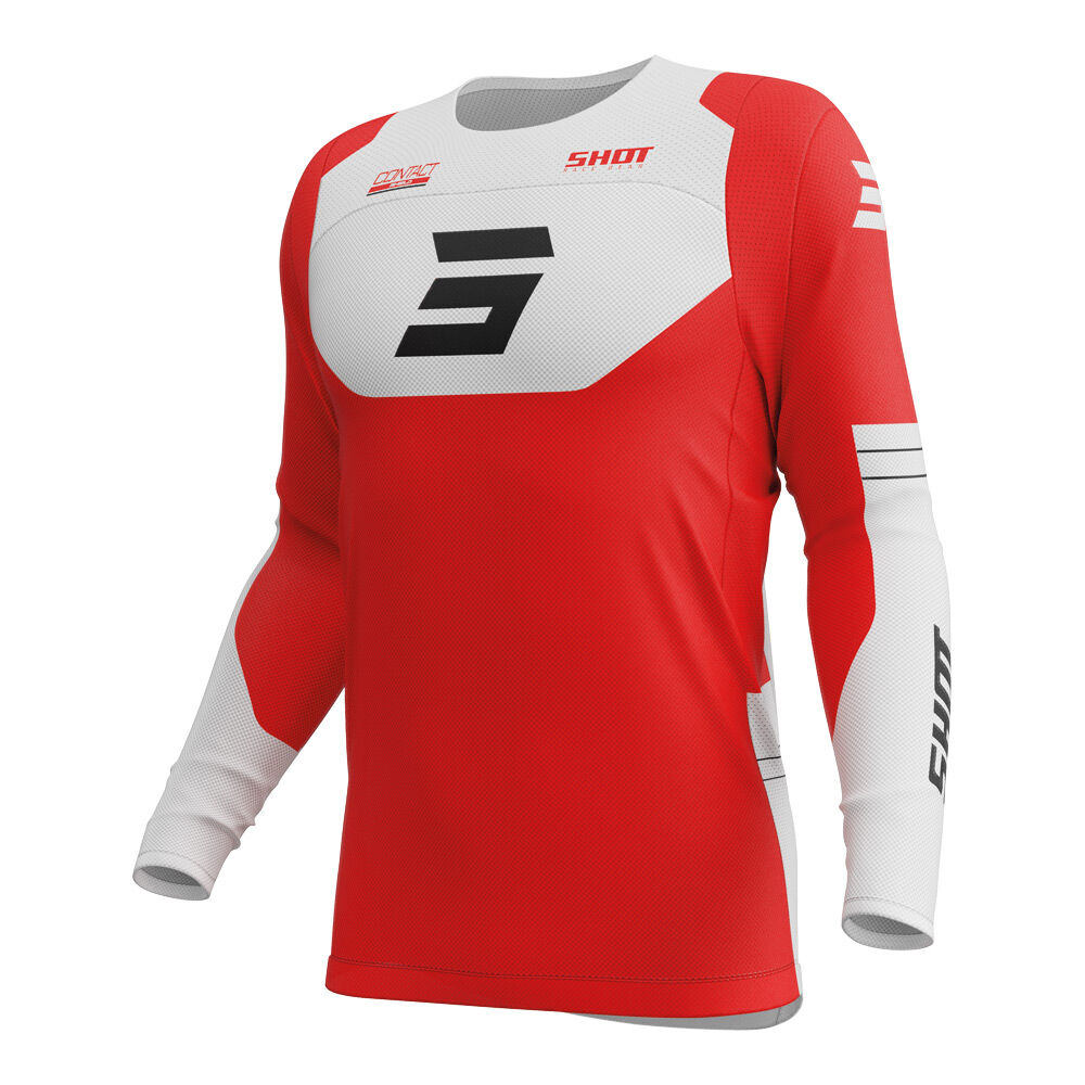SHOT CONTACT SHIELD JERSEY RED M