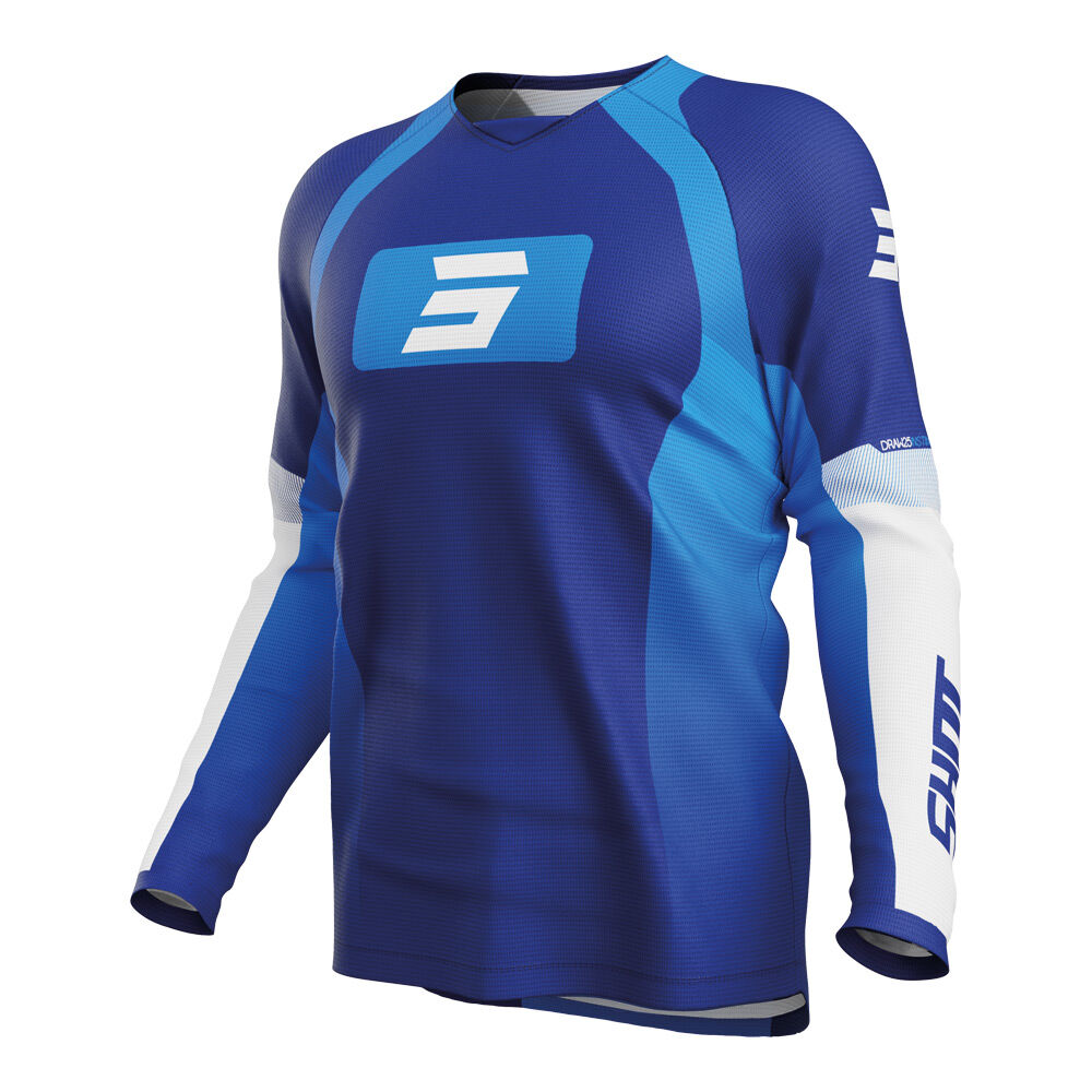 SHOT DRAW INSTINCT JERSEY BLUE XL