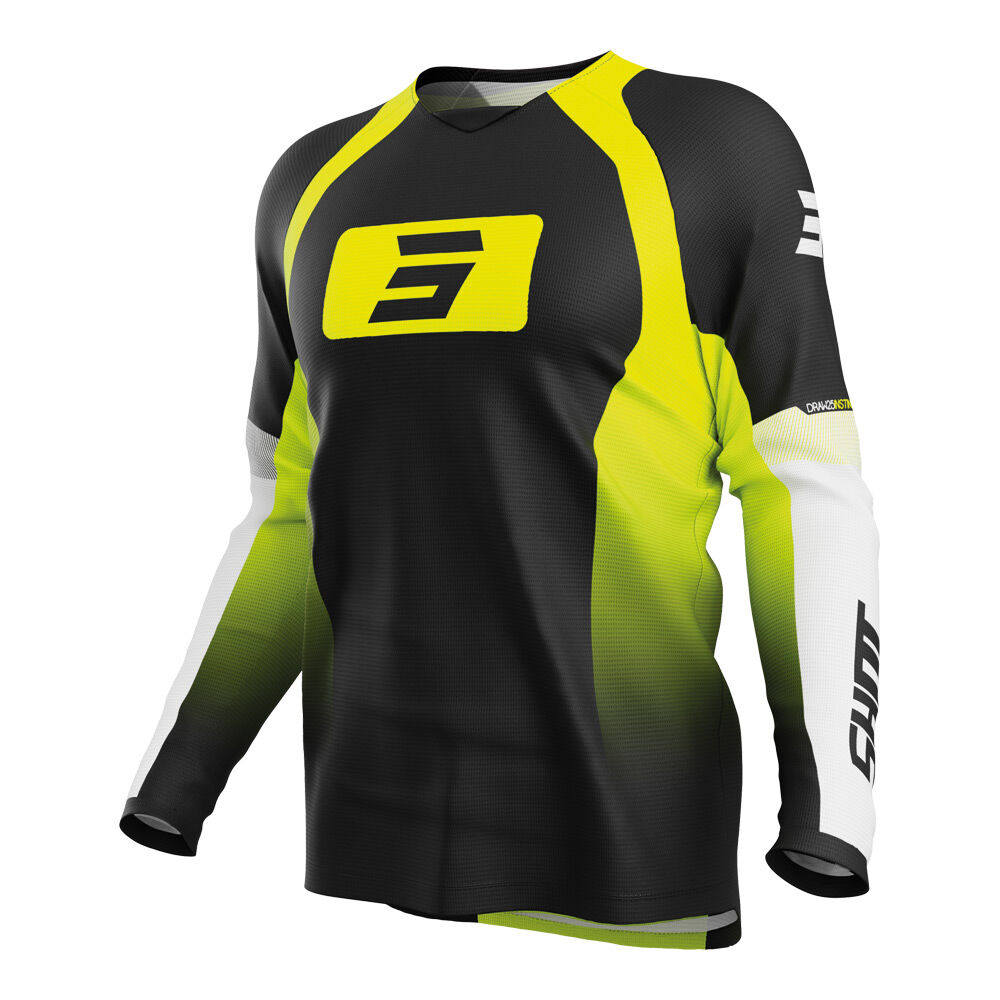 SHOT DRAW INSTINCT JERSEY NEON YELLOW XS