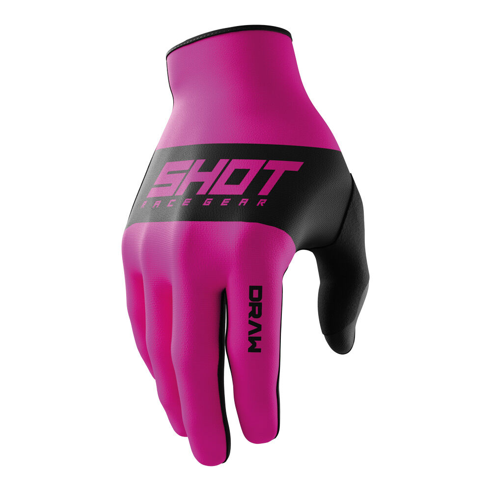 SHOT DRAW GLOVES SKY PINK 07/XS