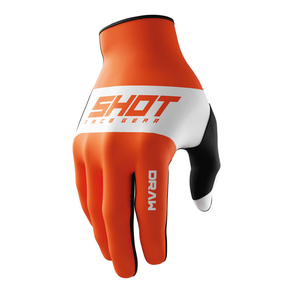 SHOT DRAW GLOVES SKY ORANGE 08/S