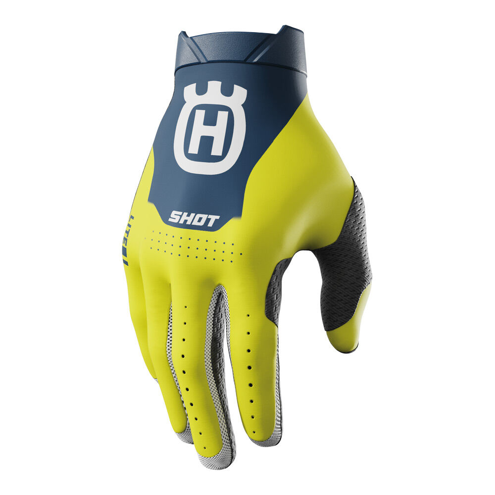 SHOT LITE HVA GLOVES BLUE 08/S