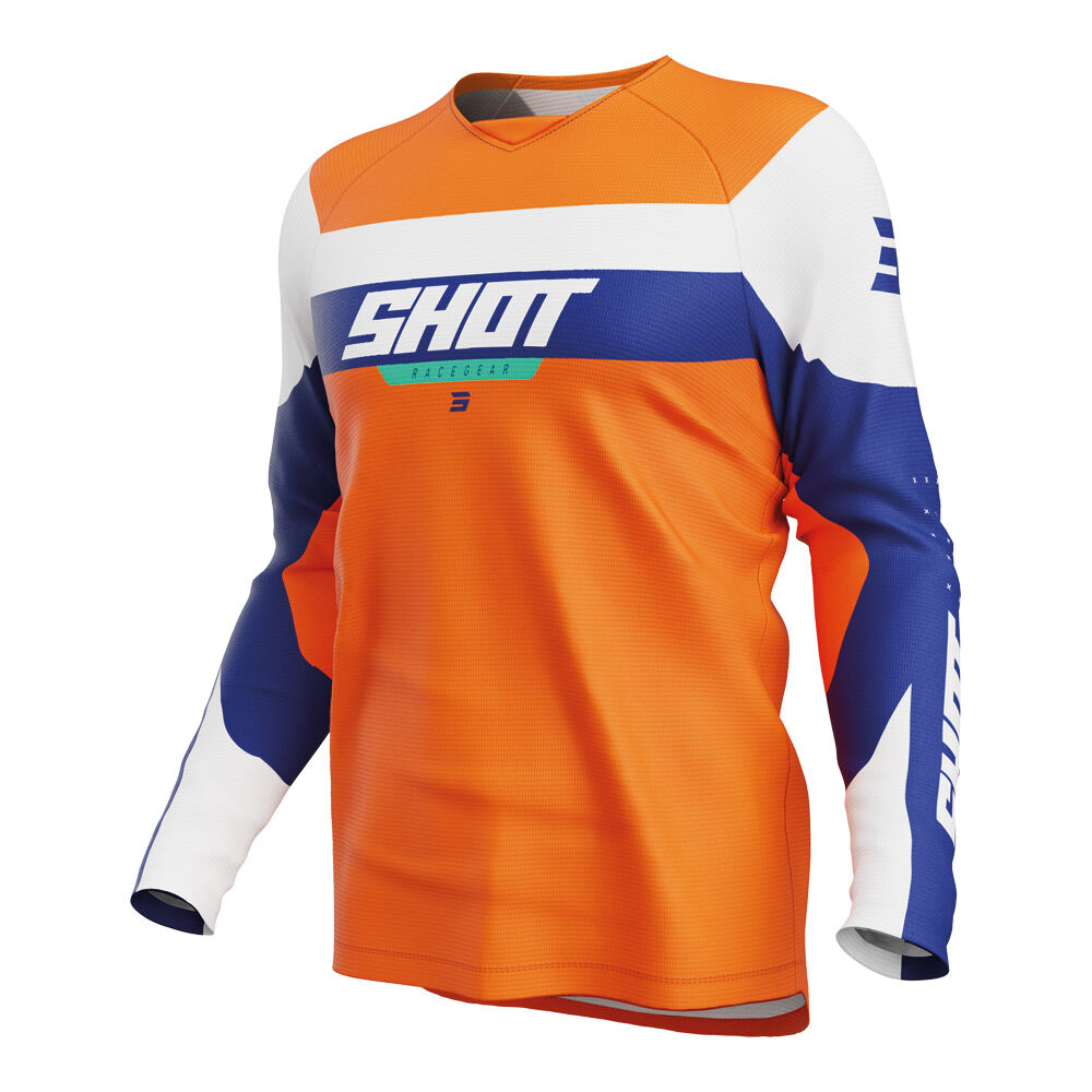 SHOT DRAW LEAGUE KIDS JERSEY ORANGE 12/13
