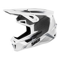 SHOT LITE CHALLENGER HELMET BLACK/WHITE PEARLY