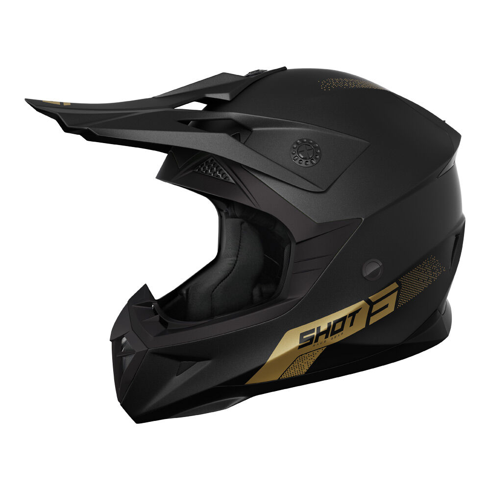 SHOT PULSE ELEMENT HELMET GOLD MATT XS