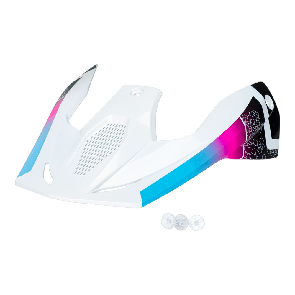 SHOT RACE HELMET PEAK PHASER BLACK/BLUE/PINK PEARL