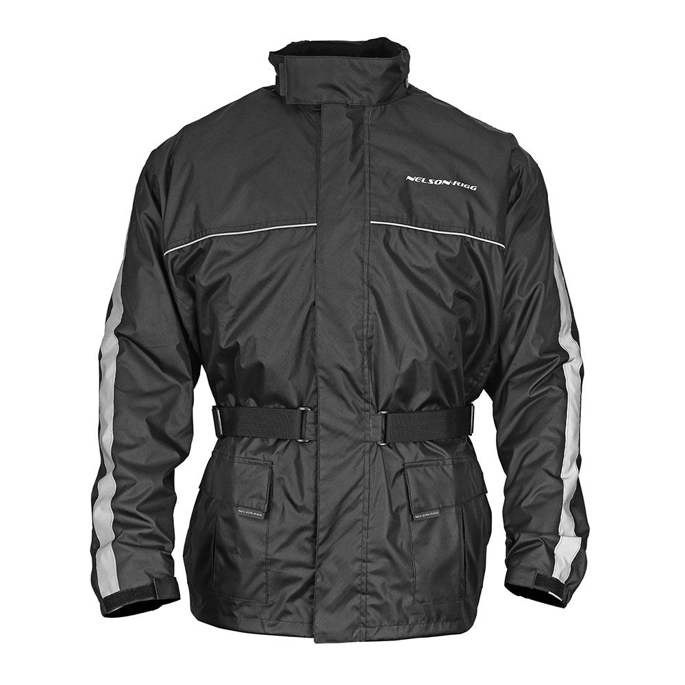 Nelson-Rigg RAIN JACKET SOLO STORM Black SSJ-BLK-01-SM (CTN 5)