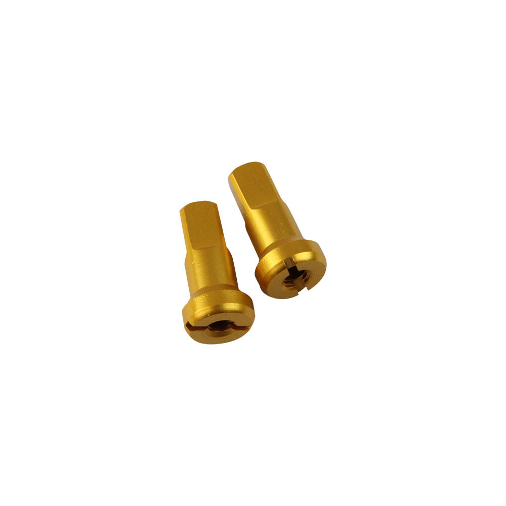 SPOKE NIPPLE ALLOY REAR GOLD 8G STATES MX