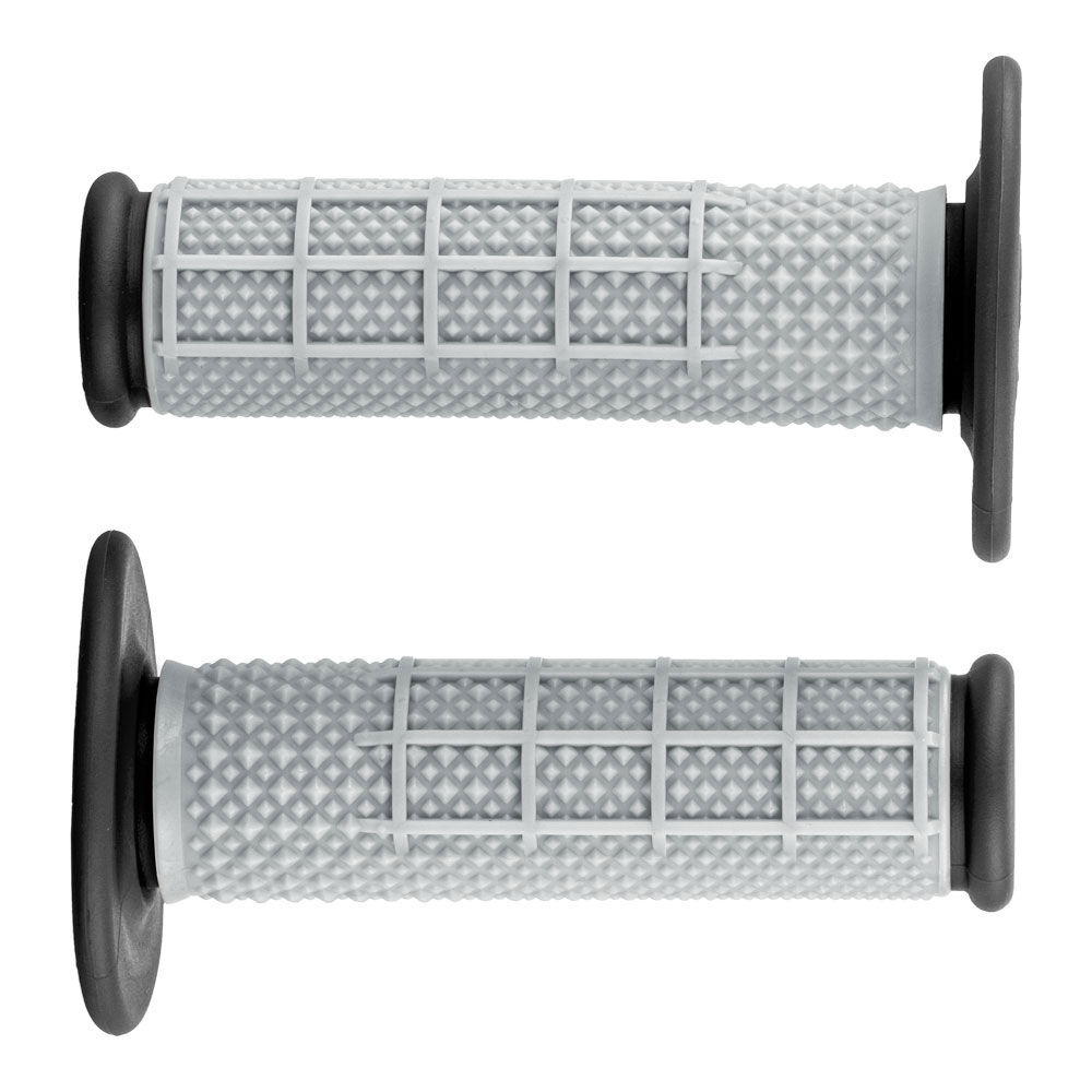 STATES MX PRO SERIES DIAMOND MX HAND GRIPS HALF WAFFLE BLACK