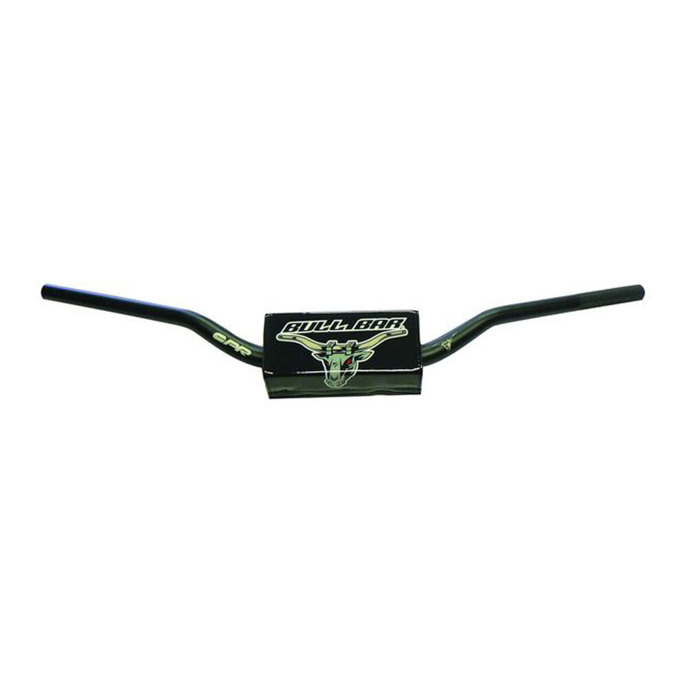 BULLBAR HANDLEBAR TAPERED T6061 HI-BEND BLK(HBTK)