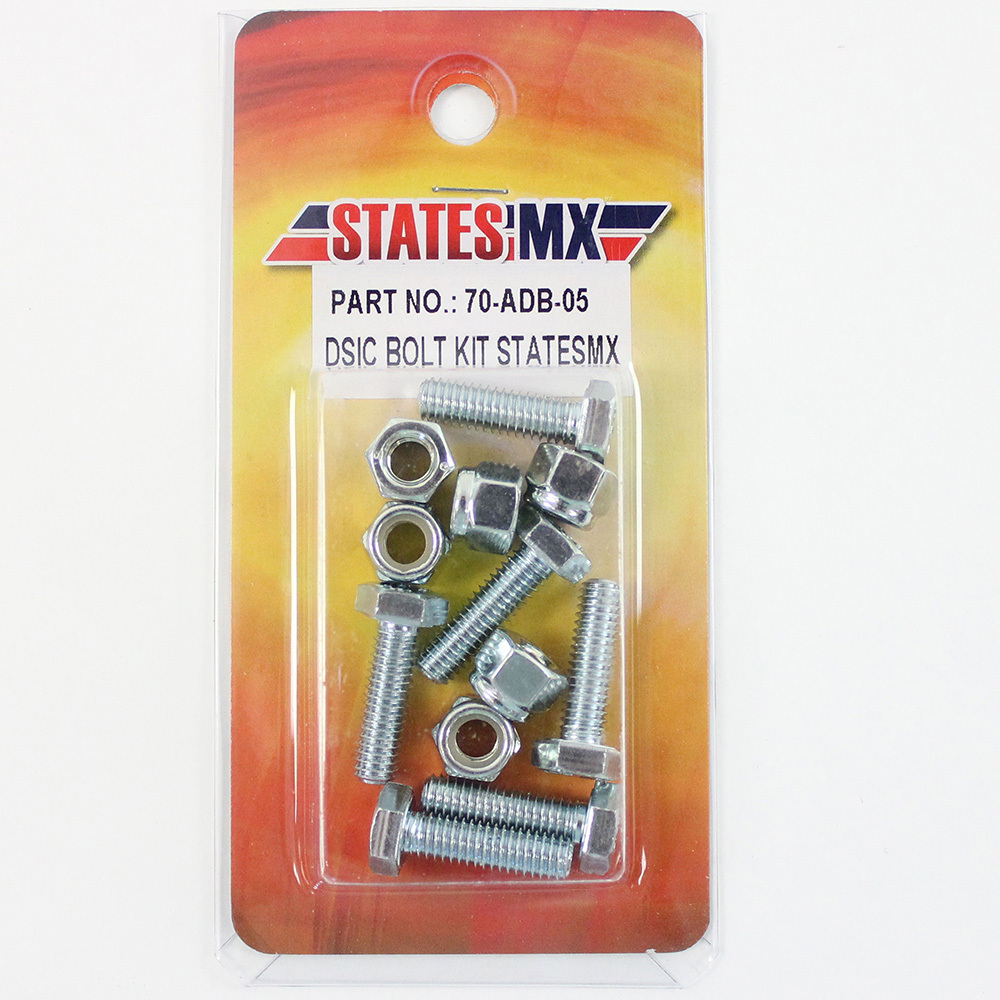 STATES MX - DISC BOLT KIT [6 PCE]