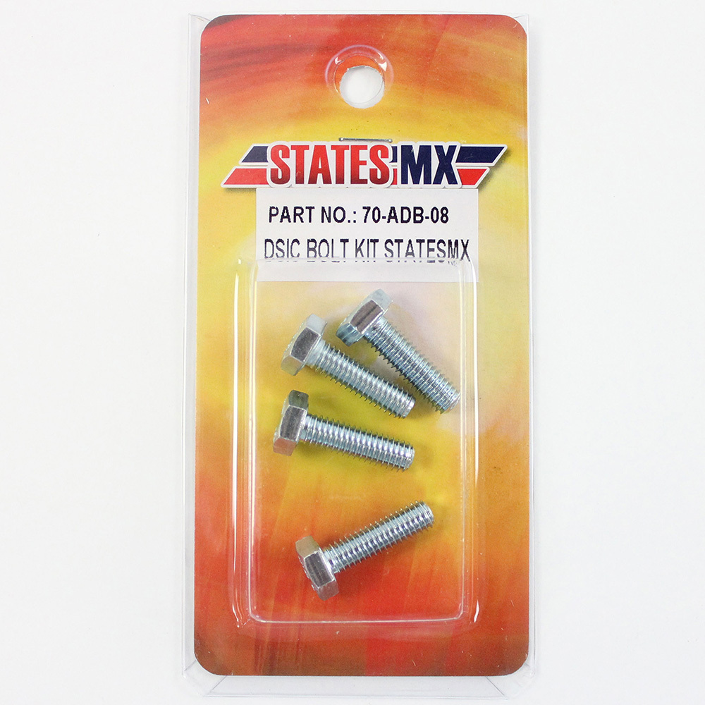 STATES MX - DISC BOLT KIT [4 PCE]