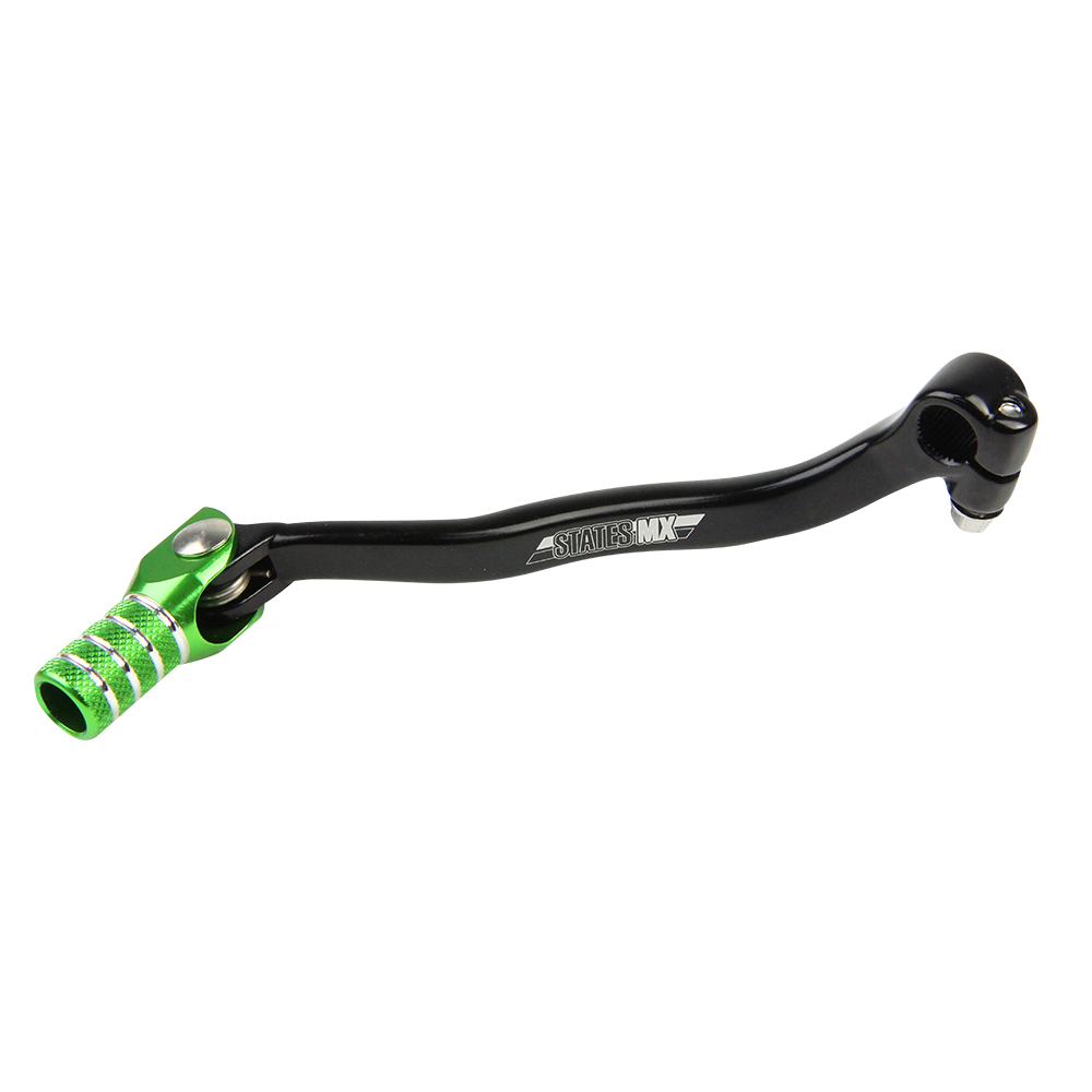 GEAR LEVER GREEN KAWASAKI STATES MX