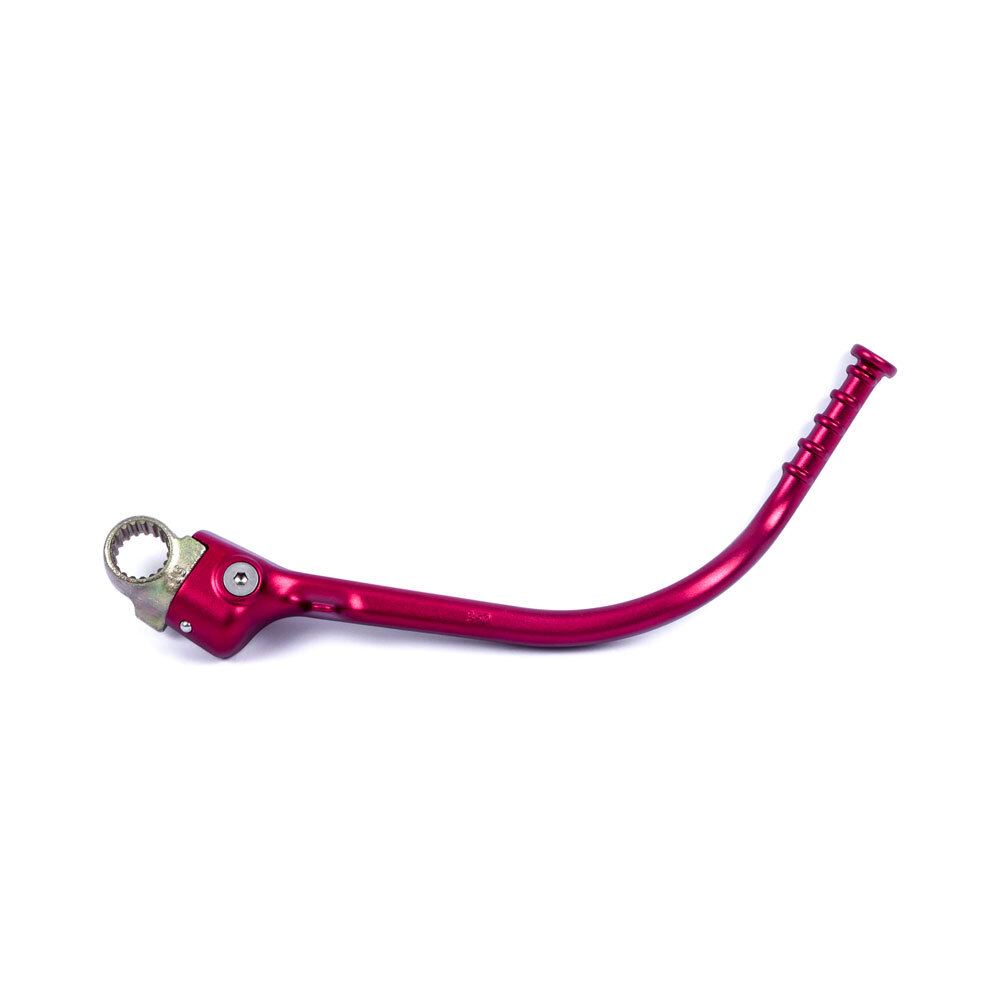 ALLOY KICKSTART LEVER HON STATES MX RED