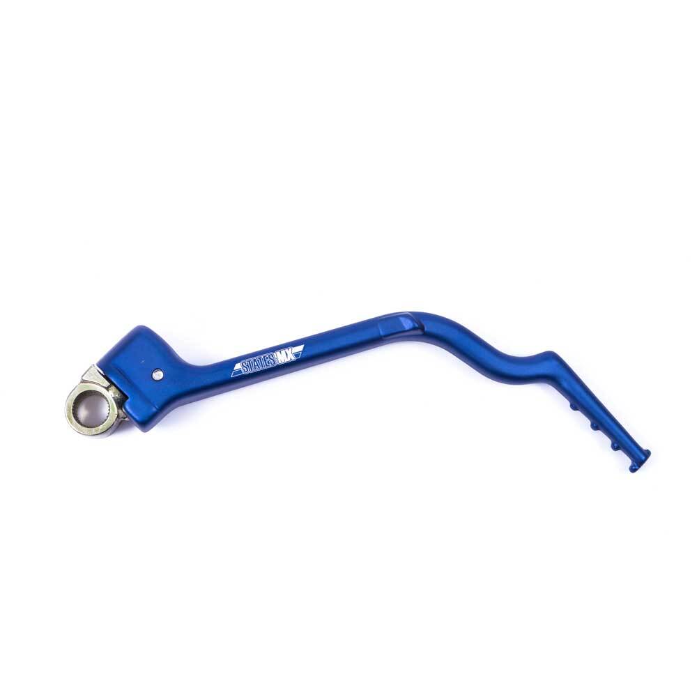 ALLOY KICKSTART LEVER YAM STATES MX BLUE