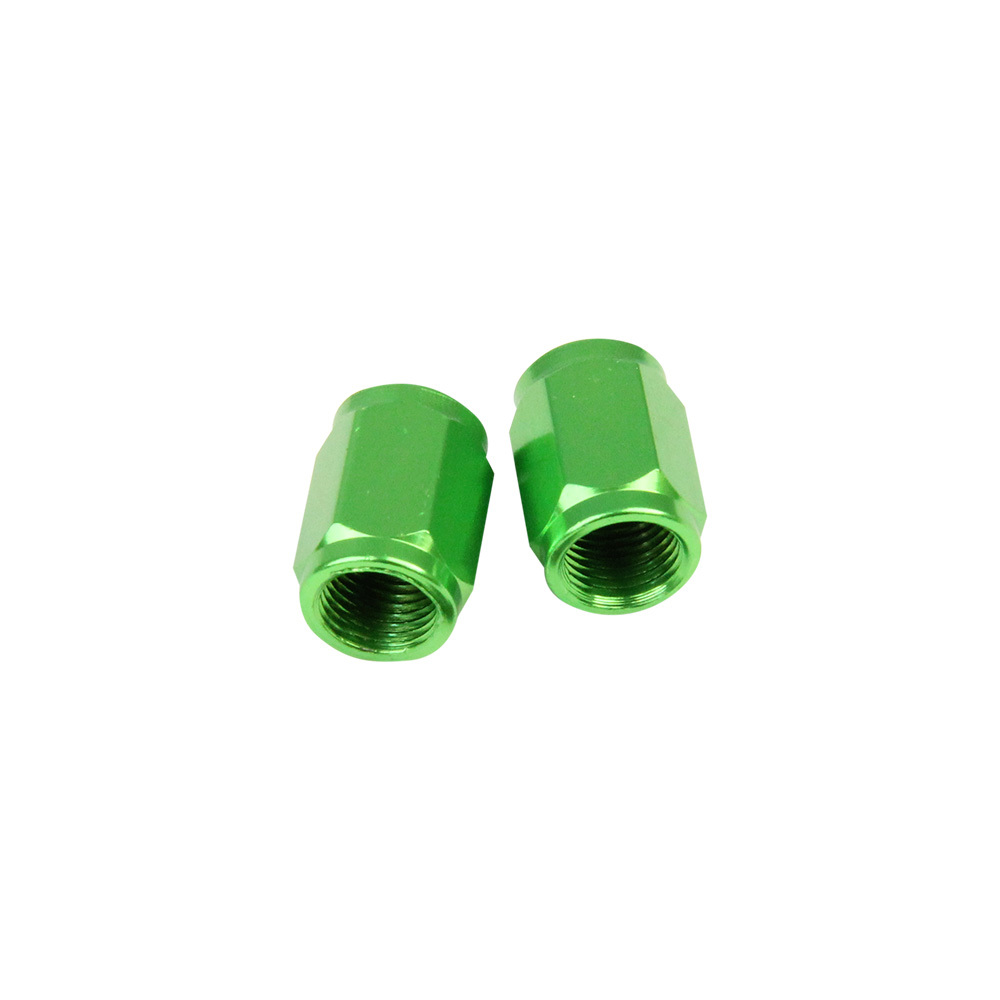 VALVE CAPS TUBE GREEN STATES MX