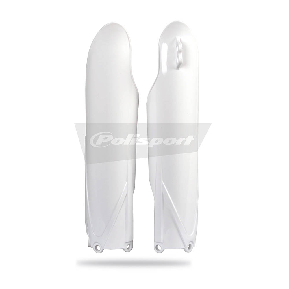 POLISPORT FORK PROTECTORS YZ250F/450F 2010 WHITE [B8]