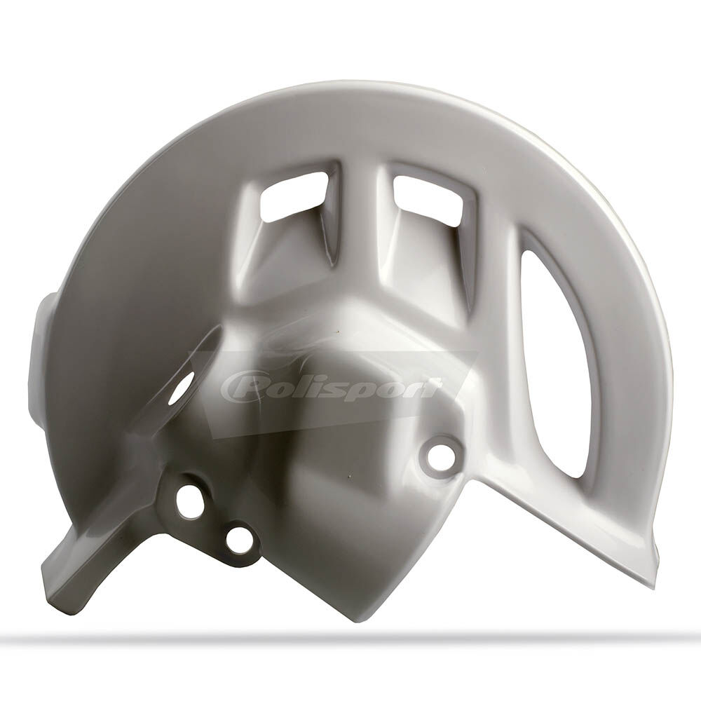 POLISPORT FRONT DISC GUARD HONDA CR125/250 95-07 - WHITE