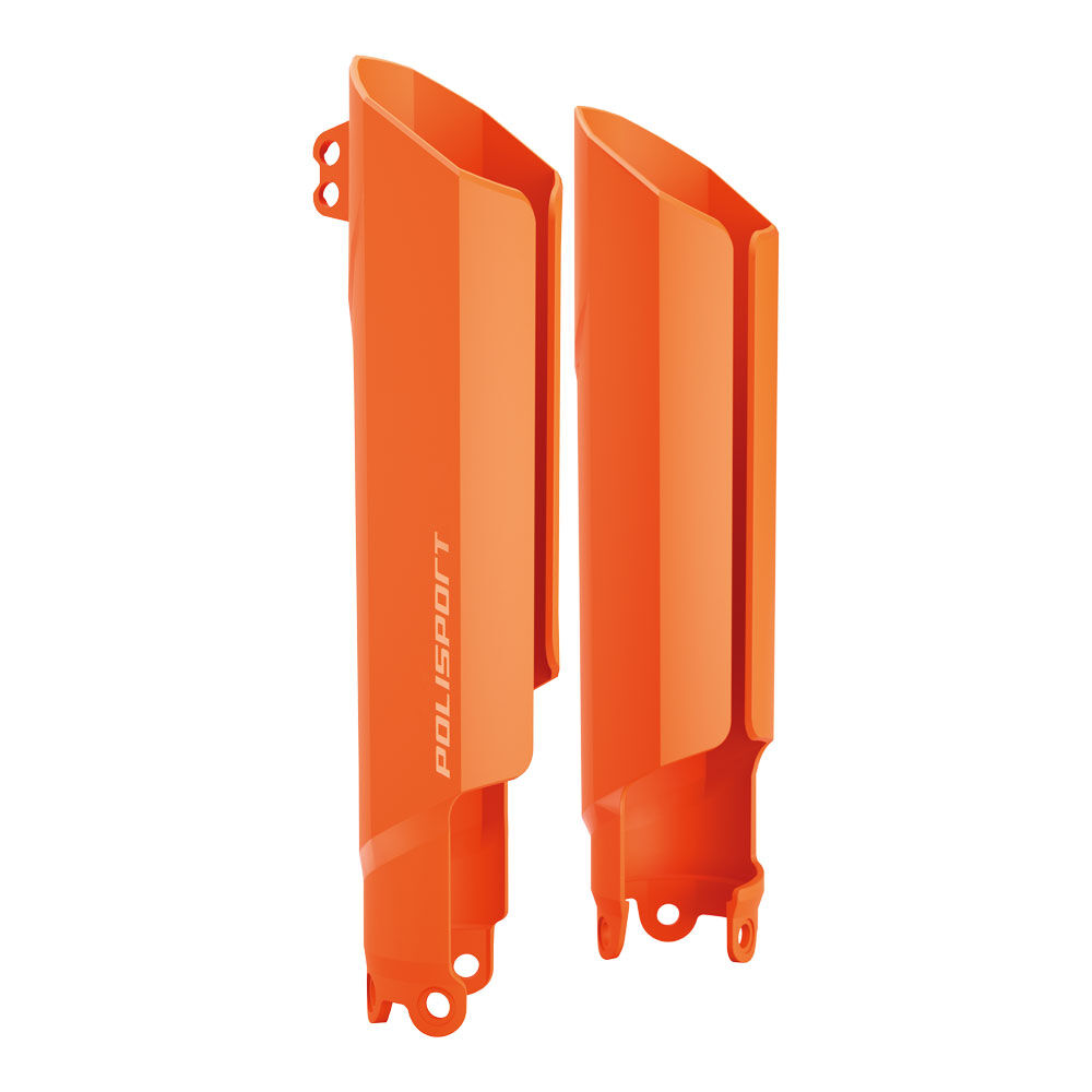 POLISPORT FULL WRAP FORK GUARDS ORANGE