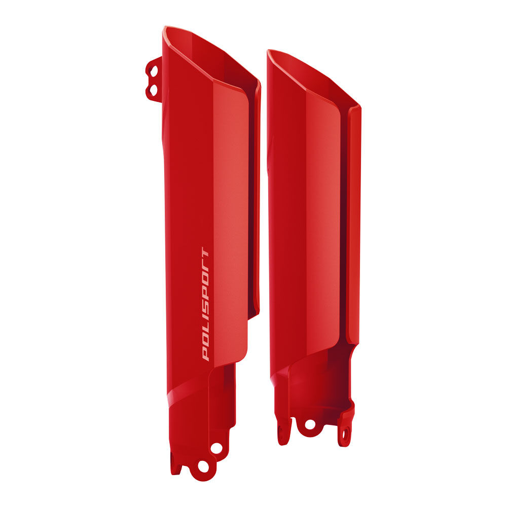 POLISPORT FULL WRAP FORK GUARDS RED