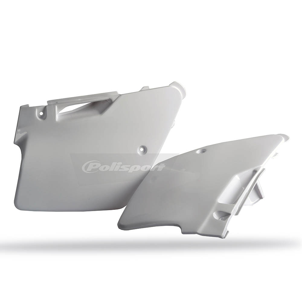 POLISPORT SIDE COVERS KX WHITE [B12]