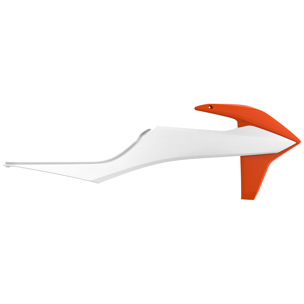 POLISPORT RAD SHROUDS KTM SX/SX-F/EXC/EXC-F - ORANGE/WHITE (9) [B8]