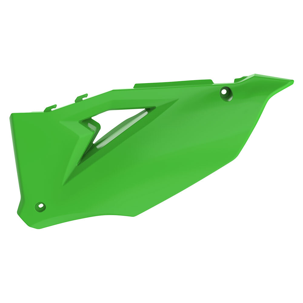 POLISPORT SIDECOVERS KX250 21-22/KX450 19-22 - GREEN