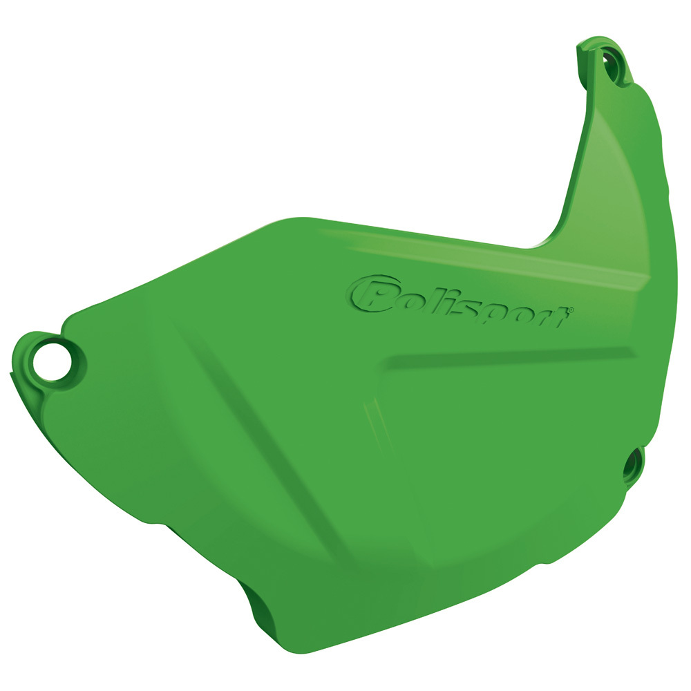 POLISPORT CLUTCH COVER PROTECTOR KAW KX250F 09-20 - GREEN [7]