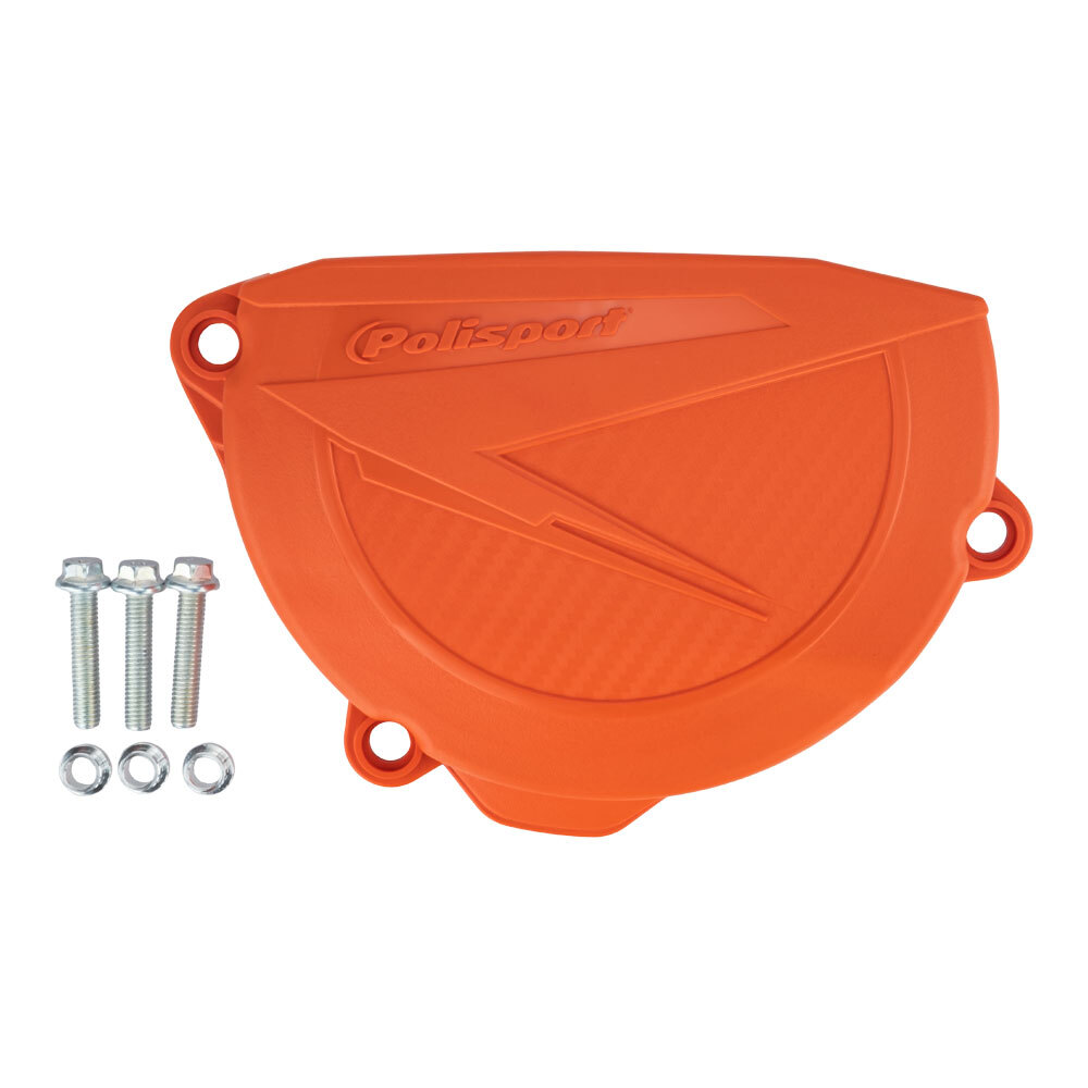 POLISPORT CLUTCH COVER PROTECTOR KTM - ORANGE