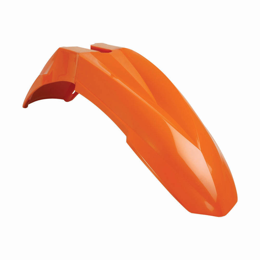 POLISPORT FRONT FENDER UNIVERSAL SUPERMOTARD - ORANGE [B12]