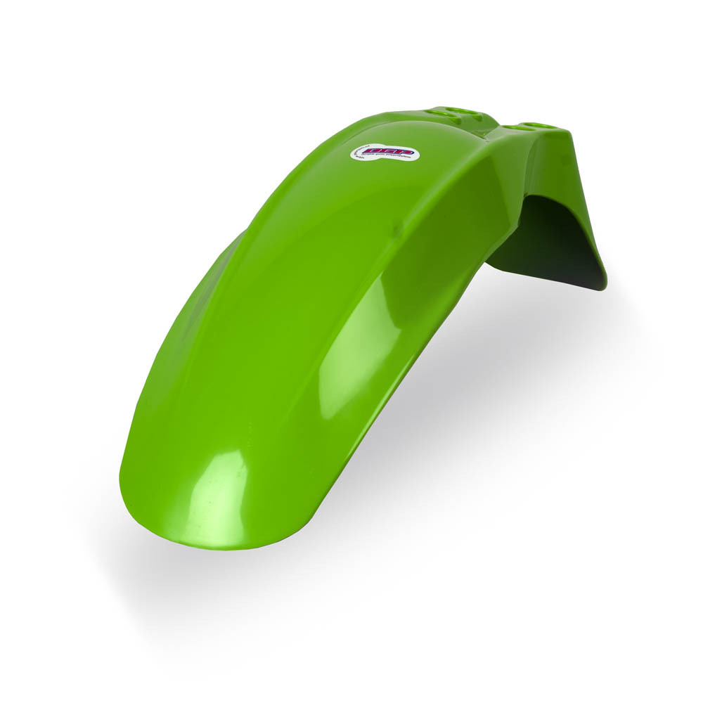 POLISPORT FRONT FENDER KLX110 02-09 - GREEN [B12]